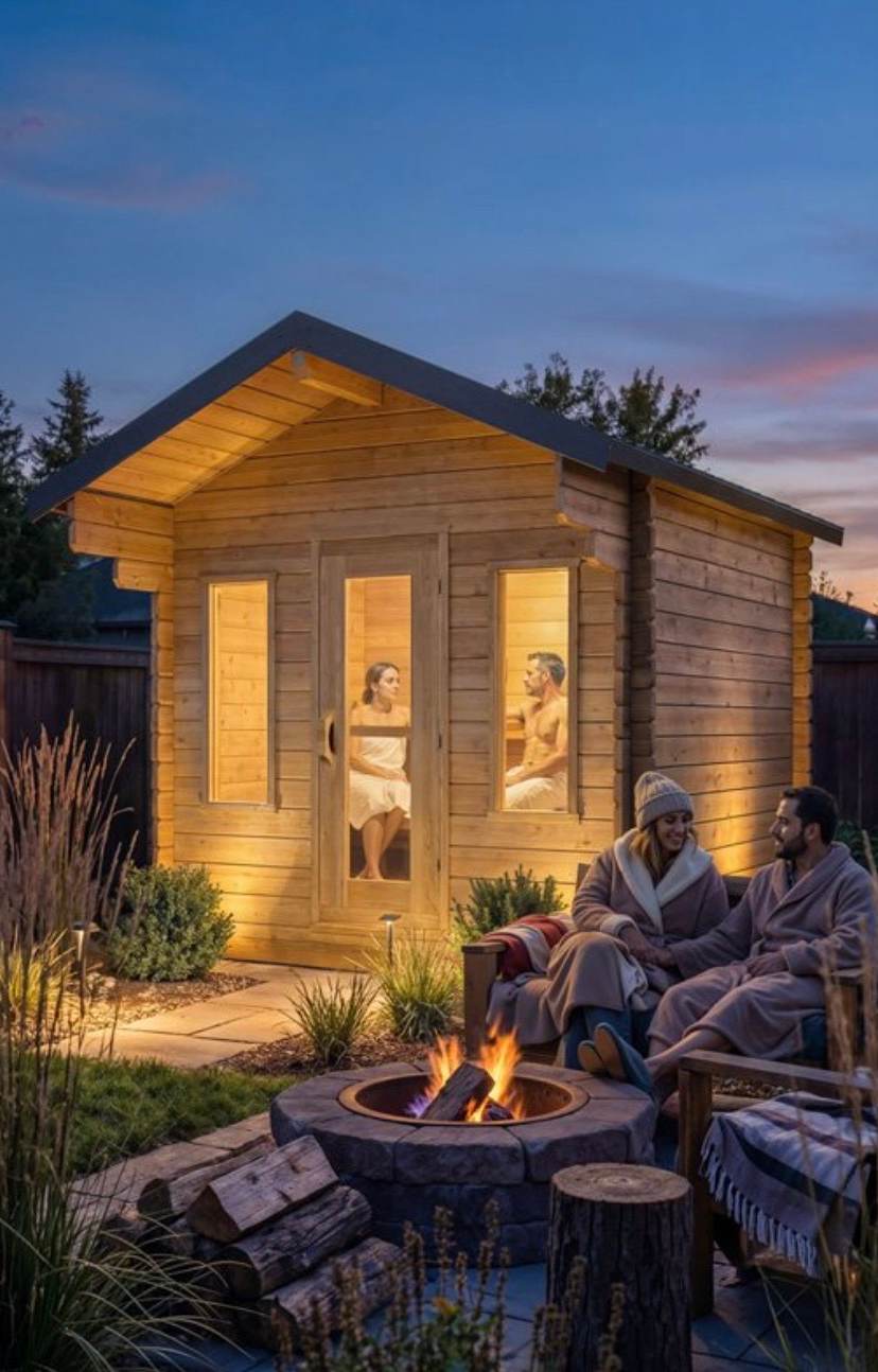 Custom Wood-Fired Sauna in Pinehurst — photo 2